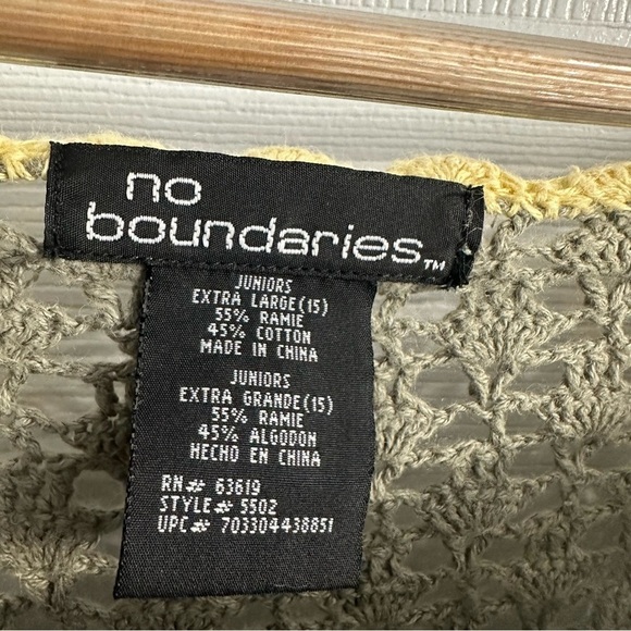 Y2K Vintage Crochet Top Knit Boho Fairy Festival Casual Floral Babydoll Small 15 - Picture 6 of 7